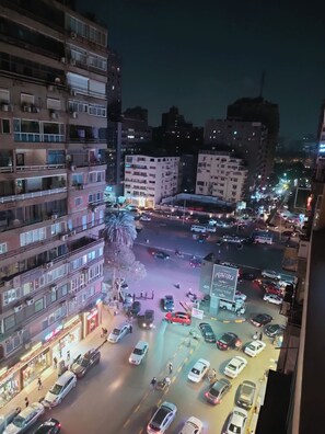 Deluxe apartman, kilátással a városra | Terasz/udvar