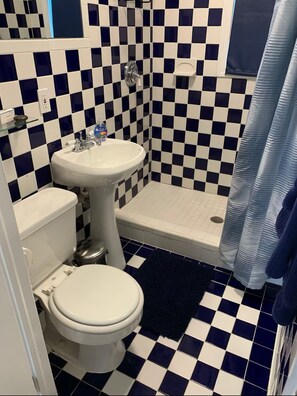 Shower, hair dryer, towels, soap - Charming 2-bedroom cottage near Atlanta Beltline and Ponce City Market (Atlanta)