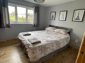 4 bedrooms, iron/ironing board, travel crib, WiFi