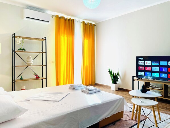 Apartment, 1 Bedroom, Smoking, Balcony | 2 bedrooms - Adora City Center Divjake (Divjakë)