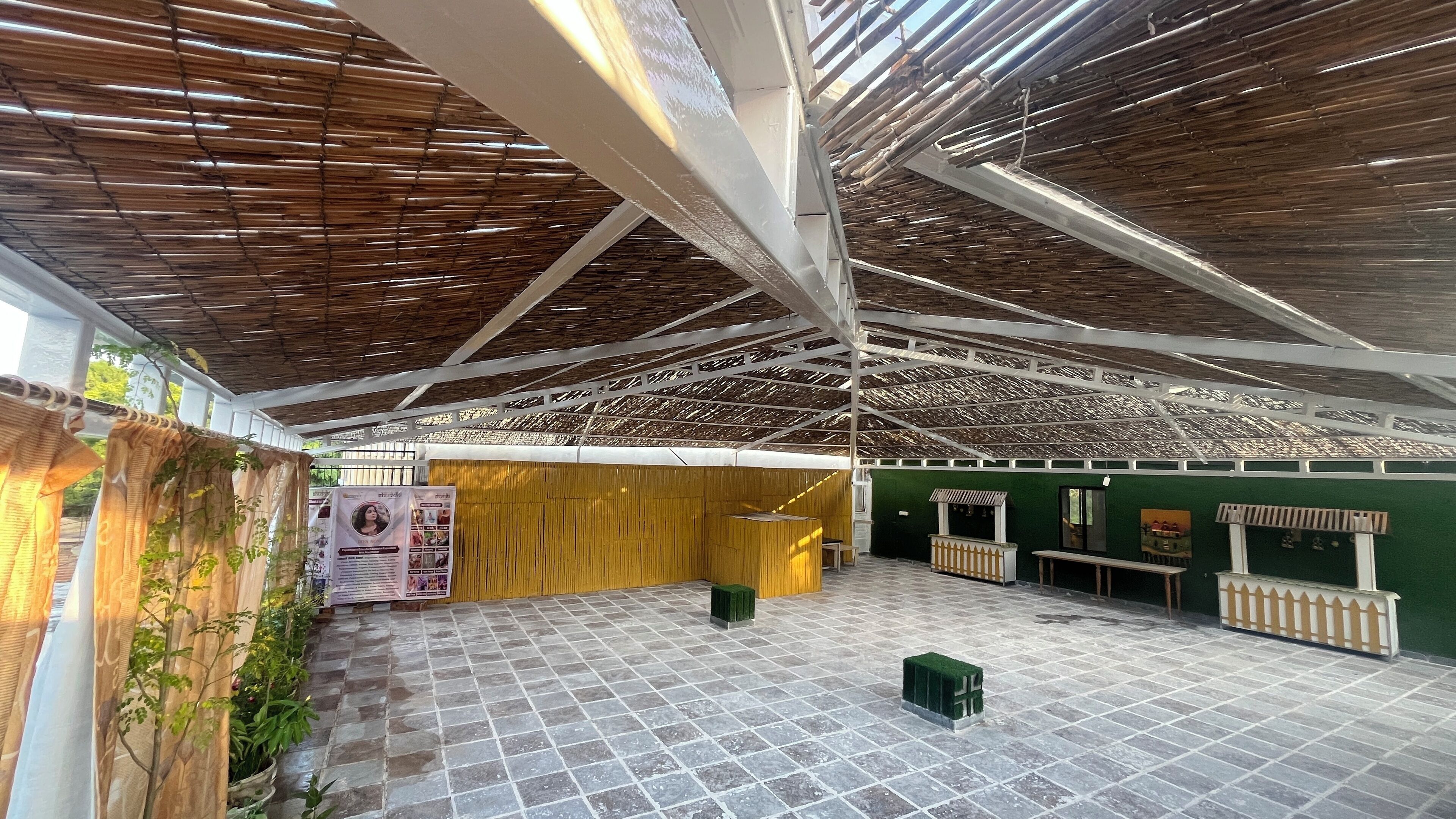 Enceinte de l’hébergement