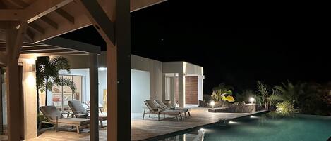 Una piscina climatizada