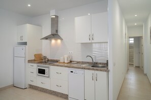 Microwave, stovetop, dishwasher