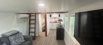 Charming double lofted boathouse with private lake