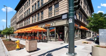 Modern Comfort Meets Historic Charm with Parking & Dog-Friendly