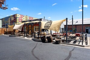 Restauration en plein air