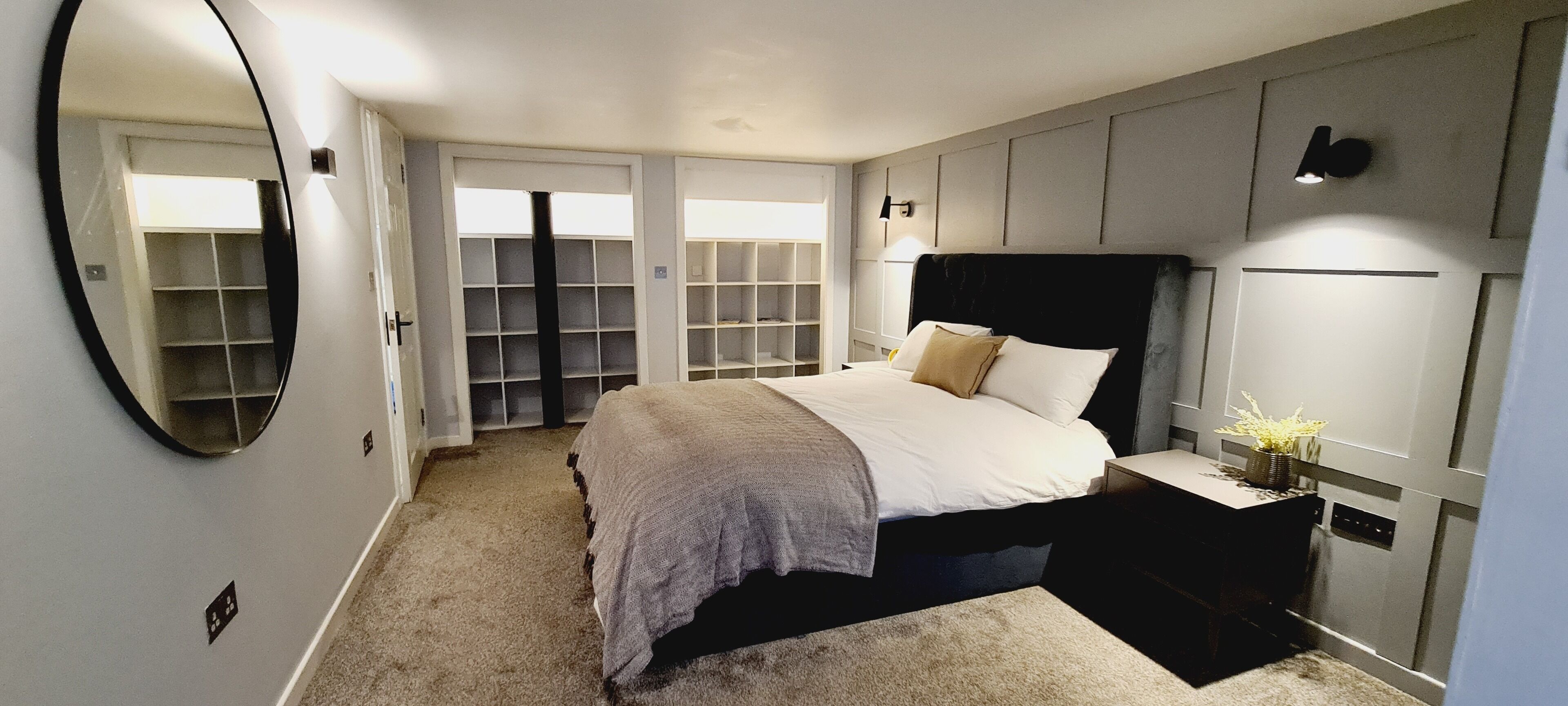 1 soverom, strykejern/-brett og sengetøy