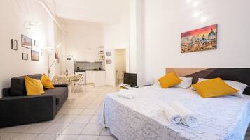 1 chambre, fer et planche à repasser, Wi-Fi, draps fournis