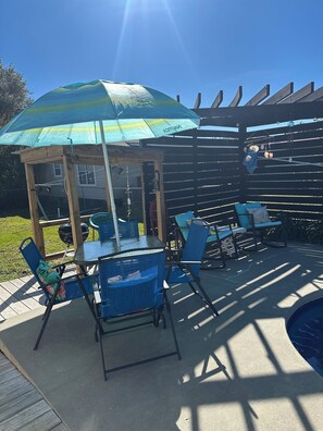 Restauration en plein air