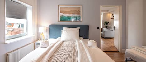 2 Schlafzimmer, Bügeleisen/Bügelbrett, Reisekinderbett, kostenloses WLAN