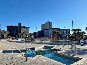 Innenpool, Außenpool