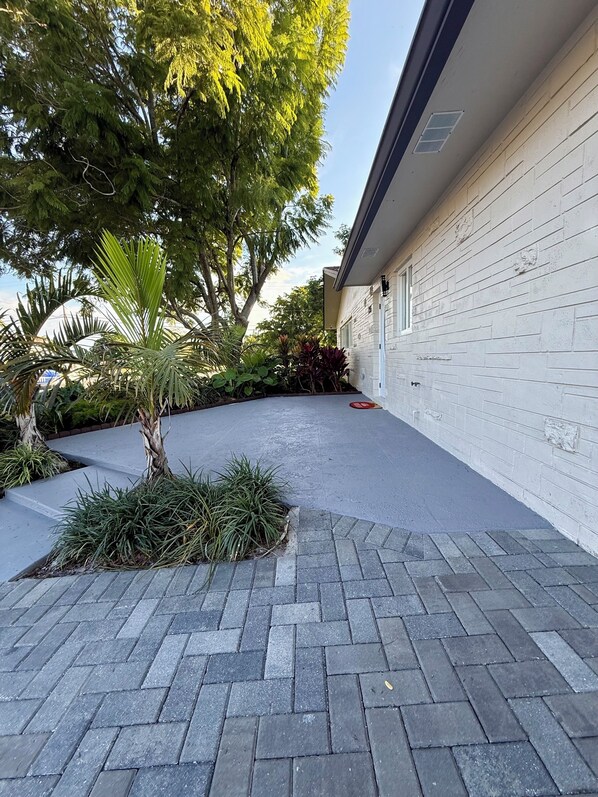 Enceinte de l’hébergement