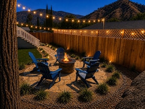 Terrace/patio - Gateway to Sequoia NF & near Springville Ranch Wedding Venue•Firepit•Sleeps 10 (Springville)