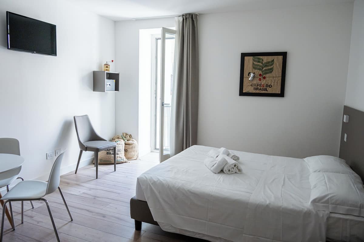 Standard Studio, 1 King Bed, Kitchen, City View | Desk, laptop workspace, WiFi (free)