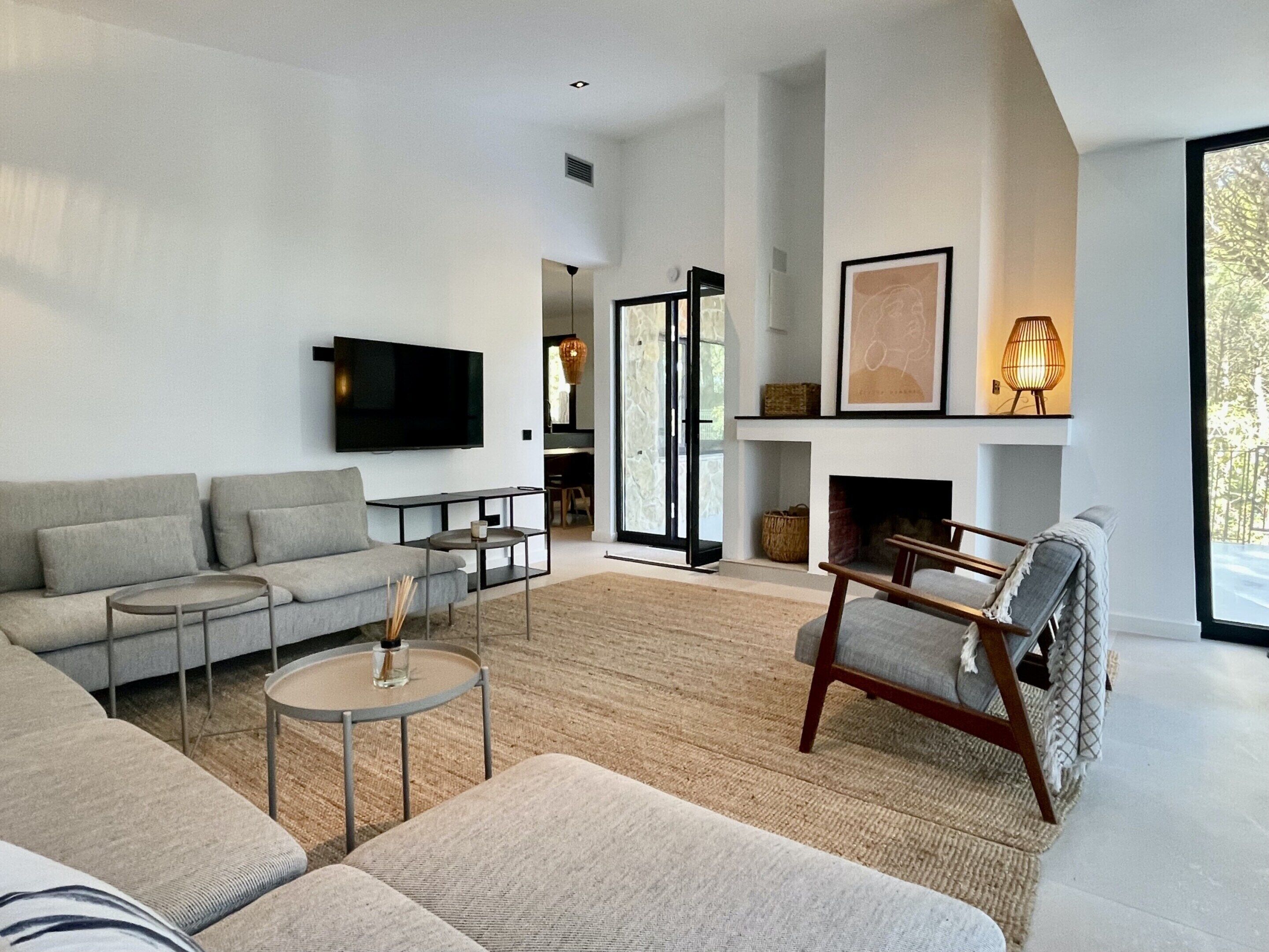 غرفة المعيشة