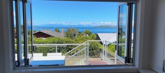 CENTRAL, QUIET, LOCATION WITH STUNNING LAKE AND MOUNTAIN VIEWS.