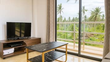 家庭双人房 | 1 多间卧室、笔记本电脑工作区、免费 WiFi