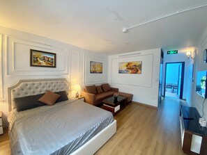 Chambre Quadruple Familiale | Bureau, Wi-Fi gratuit
