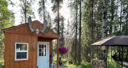 Charming 1-bedroom DRY cabin in Kasilof with WiFi access