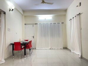Dining - Fully Furnished 2BHK Home for Marriage Stays & Families in Hyderabad (Hyderabad)
