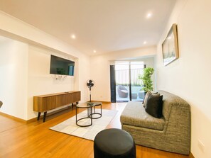 Appartement | Coin séjour | TV connectée