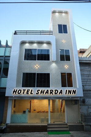 Façade de l’hébergement