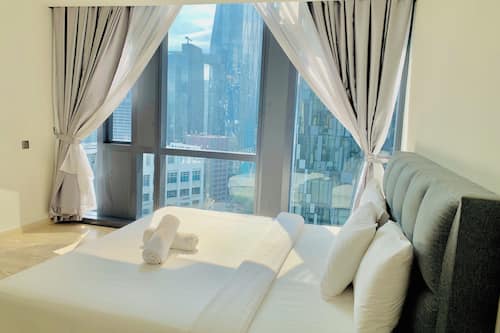 Premium bedding, pillow-top beds, in-room safe, individually decorated