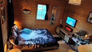 1 室のベッドルーム、WiFi、ベッドシーツ