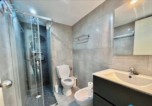 Towels, soap, toilet paper