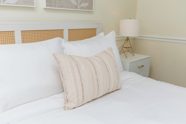 2 bedrooms, iron/ironing board, travel crib, free WiFi