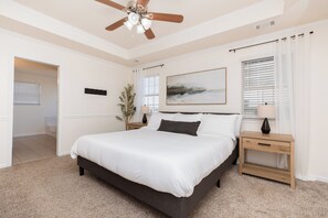 2 bedrooms, iron/ironing board, travel crib, free WiFi