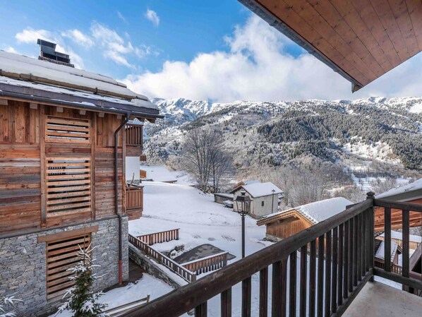 Property grounds - Modern chalet 4 bedrooms near slopes, pets allowed (Méribel)