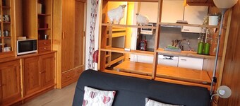 Estudio confortable para 5 personas al pie de las pistas en Super Besse