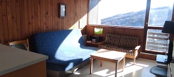 Apartamento al pie de pistas, F2+cabina en el piso 20