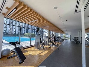 Fitness facility - StayShort - Chic 1-Bed for 4 in Prime Dubai Hills Location! (Dubai Hills)