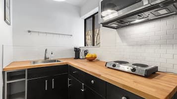 Condo, 1 Bedroom | Private kitchen | Fridge, coffee/tea maker