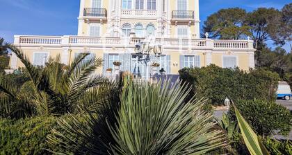 Villa Hélios appartement atypique 2 chambres /vue mer/plage à pied/climatisé