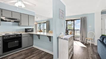 Microwave, dishwasher, coffee/tea maker