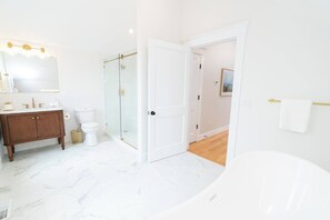 Shower, hair dryer