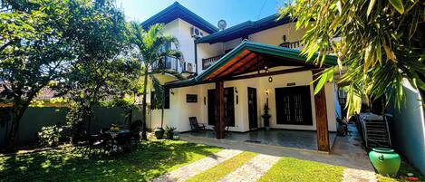 Fassade der Unterkunft