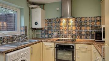 Microwave, oven, stovetop