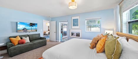 3 Schlafzimmer, Schreibtisch, Bügeleisen/Bügelbrett, Reisekinderbett