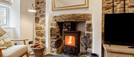 Älytelevisio, takka