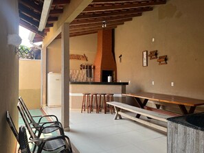 Opções para refeição ao ar livre