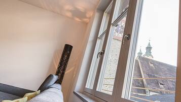 Appartement Deluxe, 3 chambres, vue ville, dans les dépendances | Vue sur la ville