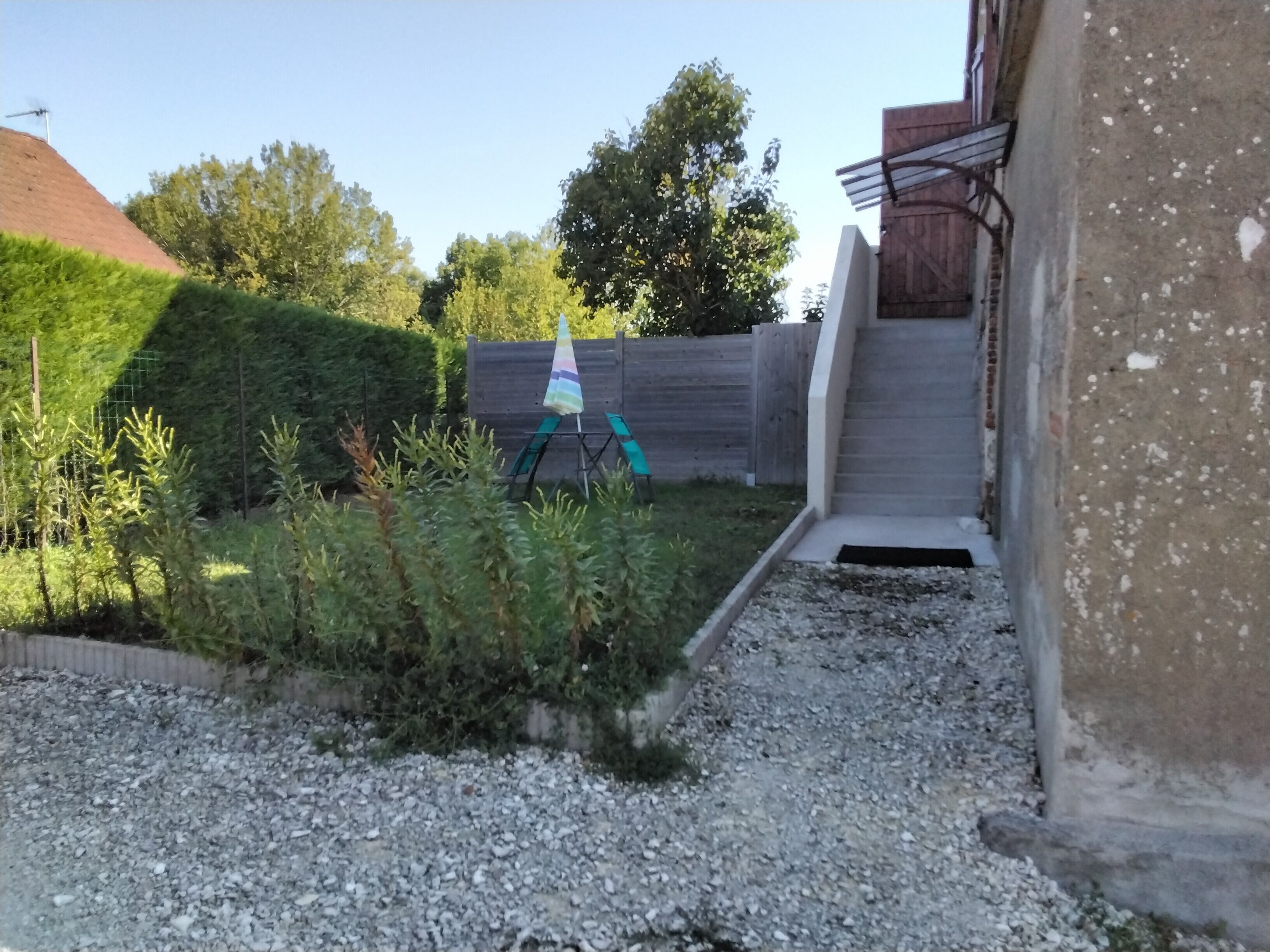 Enceinte de l’hébergement