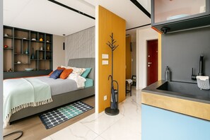 1 bedroom, iron/ironing board, free WiFi, bed sheets