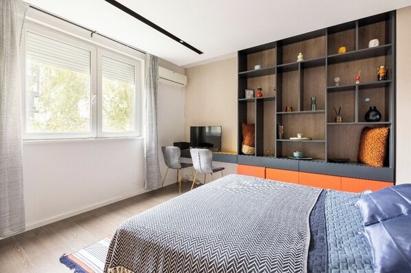 1 chambre, fer et planche à repasser, Wi-Fi gratuit, draps fournis