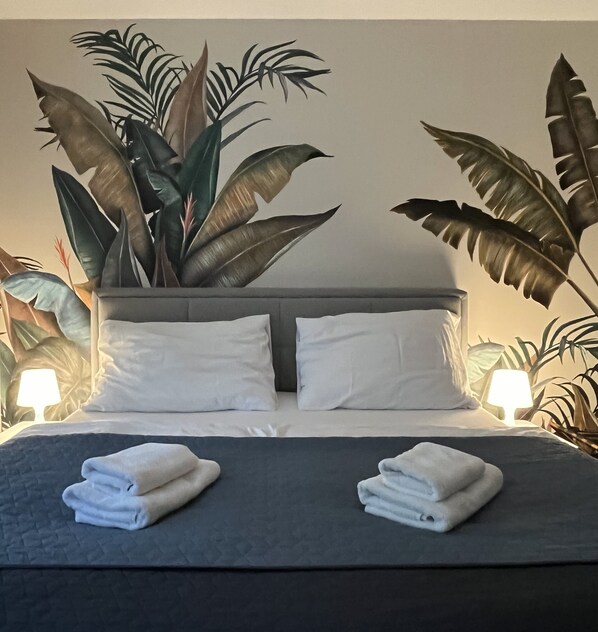 1 bedroom, free WiFi, bed sheets - Blue Tropic Retreat (Linz)