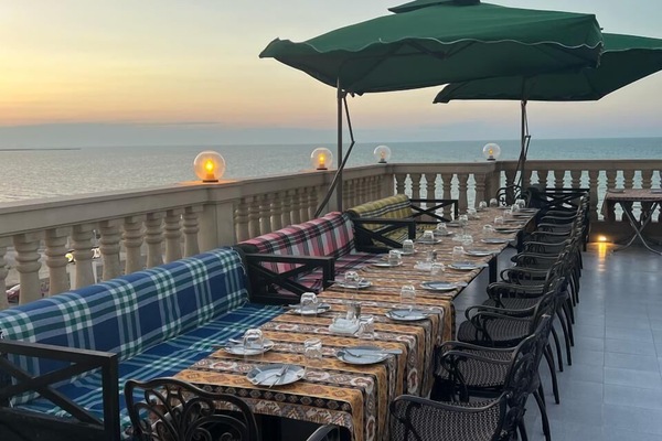 Terrasse sur le toit